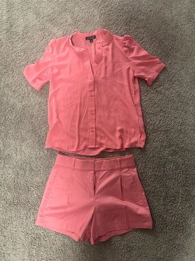 J. Crew Coral structured Shorts